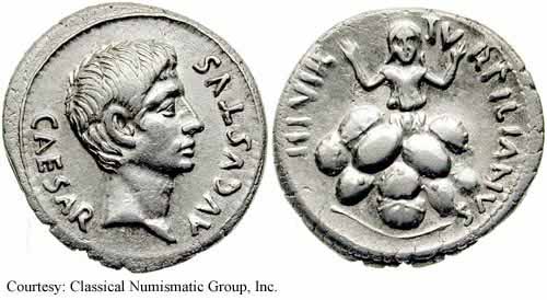 монета Древнего Рима