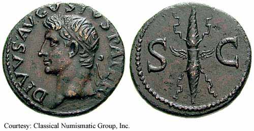 монета Древнего Рима