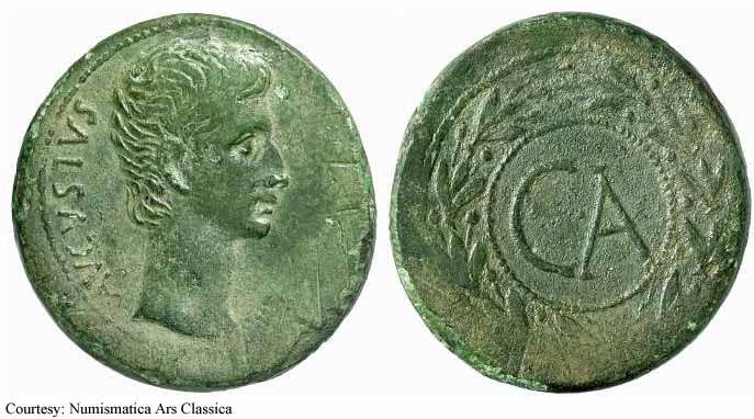 монета Древнего Рима