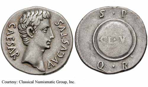 монета Древнего Рима