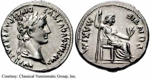 монета Древнего Рима