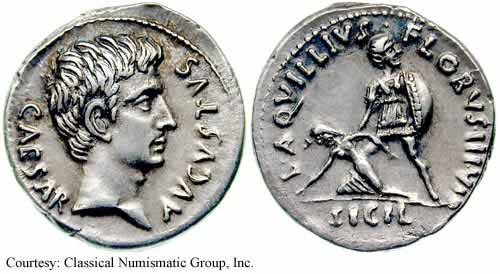 монета Древнего Рима