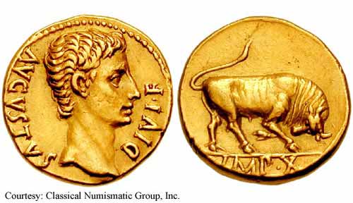 монета Древнего Рима