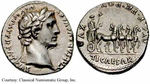 монета Древнего Рима