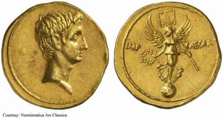 монета Древнего Рима