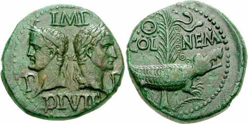 монета Древнего Рима