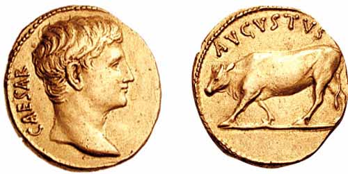 монета Древнего Рима