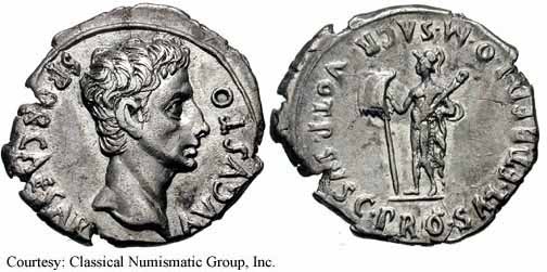 монета Древнего Рима