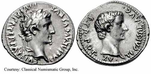 монета Древнего Рима