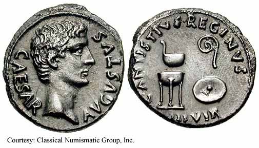 монета Древнего Рима