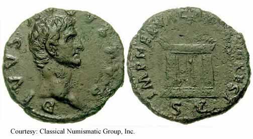 монета Древнего Рима