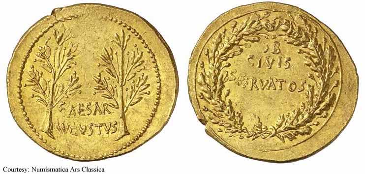 монета Древнего Рима