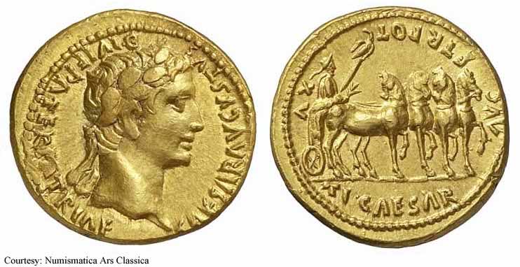 монета Древнего Рима