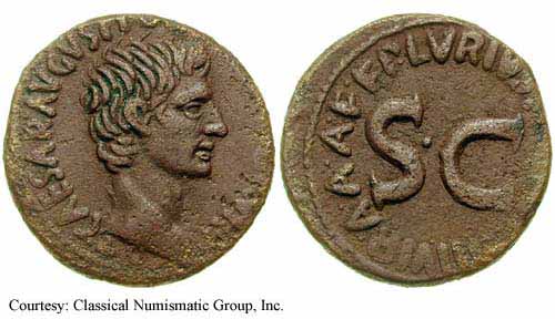 монета Древнего Рима