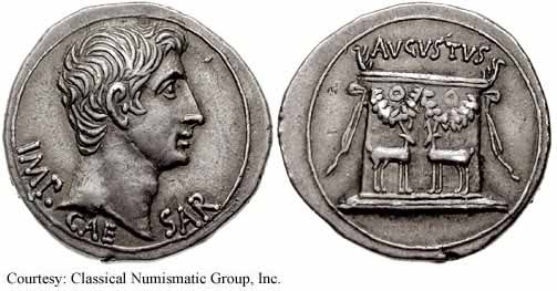 монета Древнего Рима