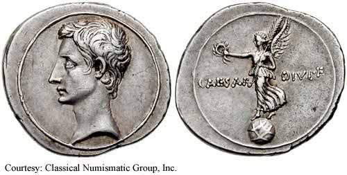 монета Древнего Рима