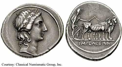 монета Древнего Рима