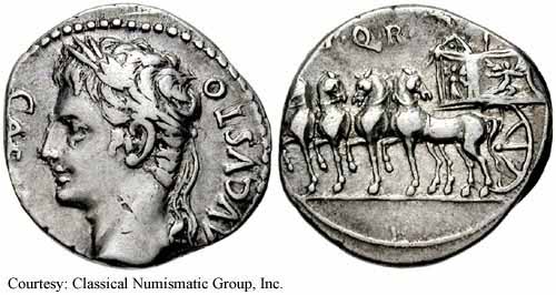 монета Древнего Рима