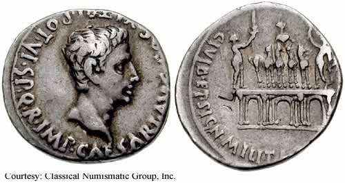 монета Древнего Рима