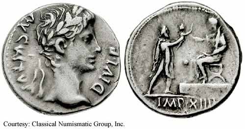 монета Древнего Рима