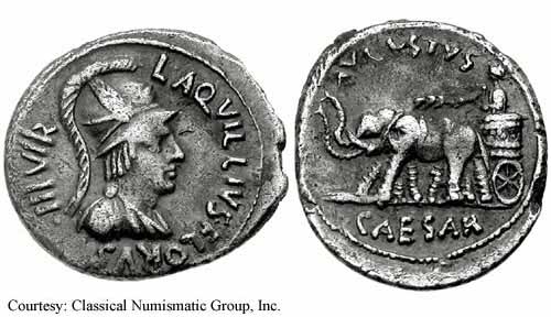 монета Древнего Рима