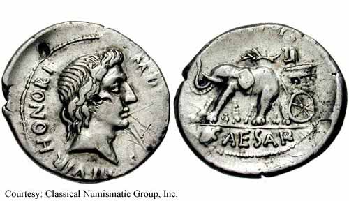 монета Древнего Рима