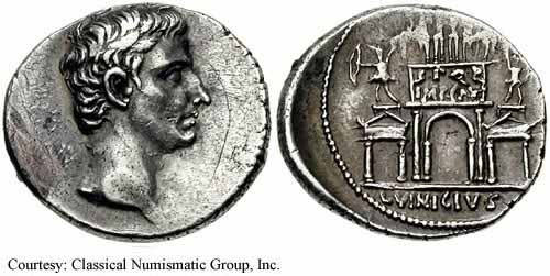 монета Древнего Рима