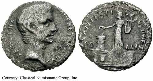 монета Древнего Рима