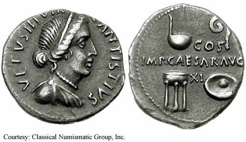 монета Древнего Рима