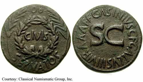 монета Древнего Рима