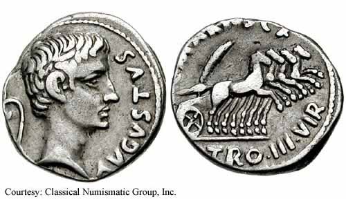 монета Древнего Рима