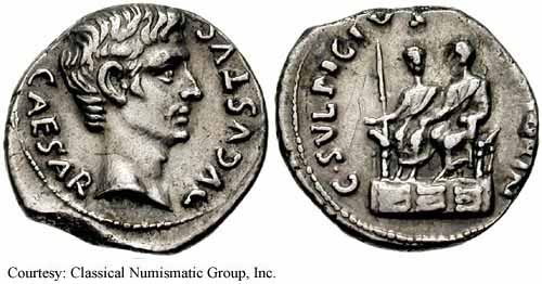 монета Древнего Рима