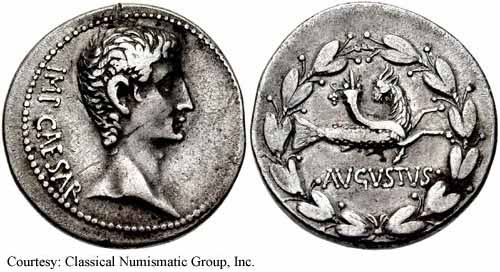 монета Древнего Рима