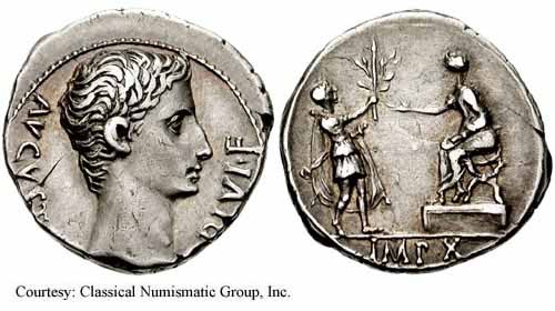 монета Древнего Рима