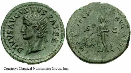 монета Древнего Рима