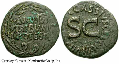 монета Древнего Рима