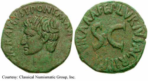 монета Древнего Рима