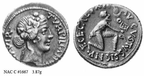 монета Древнего Рима