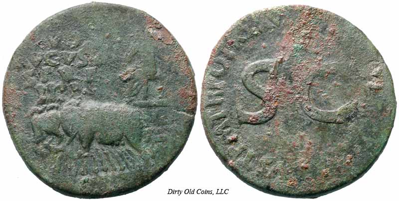 монета Древнего Рима