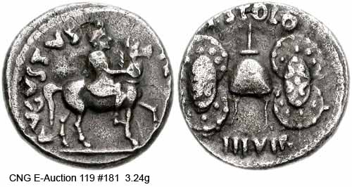 монета Древнего Рима