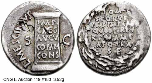 монета Древнего Рима