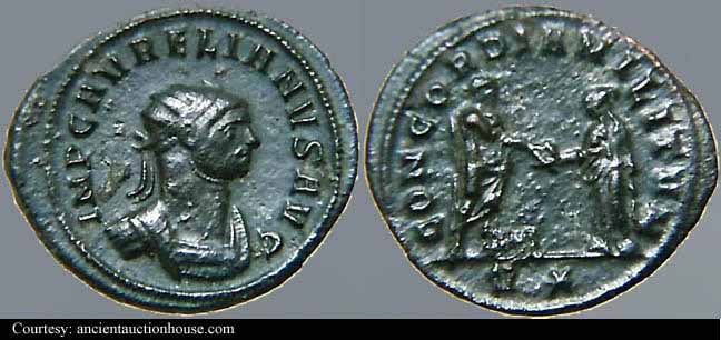 монета Древнего Рима