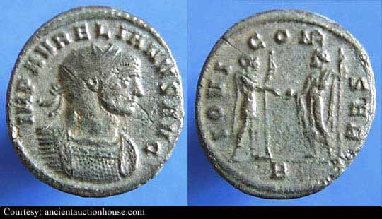 монета Древнего Рима