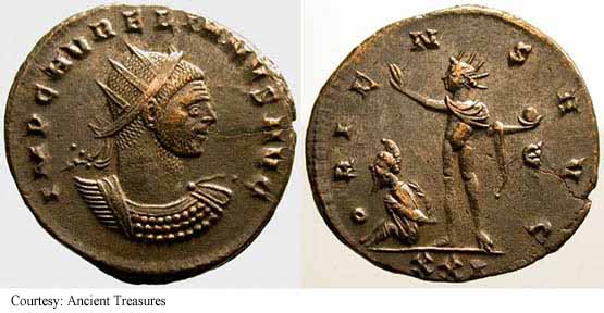 монета Древнего Рима