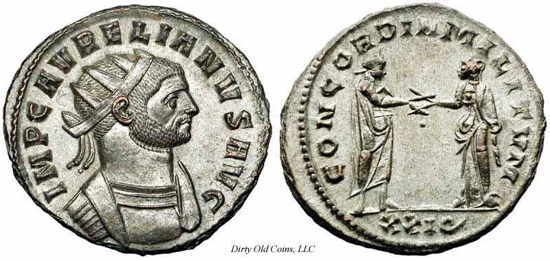 монета Древнего Рима