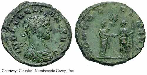 монета Древнего Рима