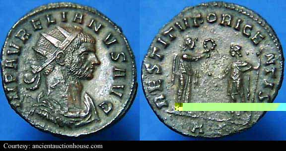 монета Древнего Рима