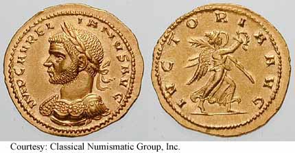 монета Древнего Рима