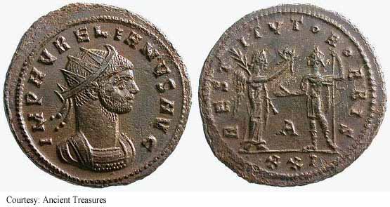 монета Древнего Рима