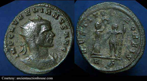 монета Древнего Рима